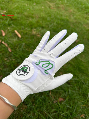 高爾夫手套新款高爾夫手套女防曬防護舒適透氣耐磨韓版運動戶外經典白色護手