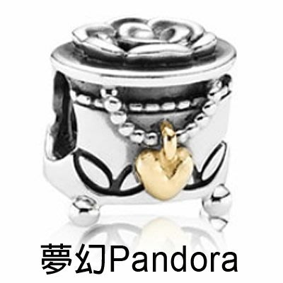 【夢幻 Pandora】@絕版品@ Pandora K金珠寶盒 (現貨)