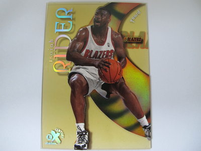 ~ Isaiah Rider ~ 伊塞亞·萊德爾 1998-1999年EX NBA球星 透明塑膠卡