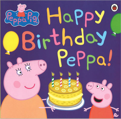 ＊小貝比的家＊HAPPY BIRTHDAY PEPPA/平裝/3~6歲/Peppa Pig