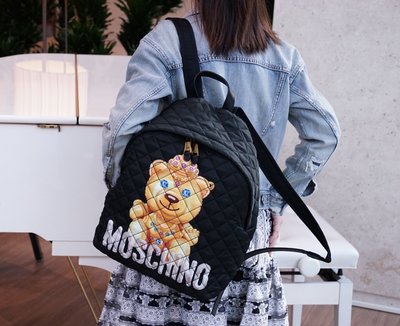 【COCO 精品專賣】Moschino Teddy Bear Backpack 大型 後背包 寶貝熊 現貨