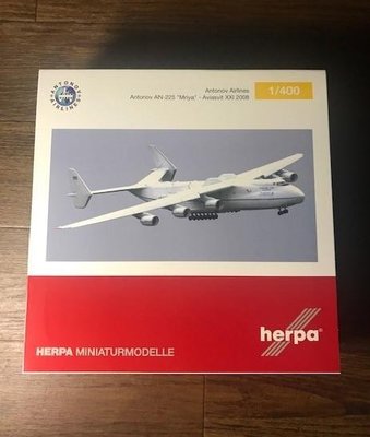 八田元氣小棧: 日版全新Herpa Wings 1/400 安托諾夫An-225合金運輸機