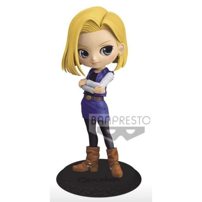 Q posket dragon ball 七龍珠18號android18 藍衣現貨代理| Yahoo奇摩拍賣