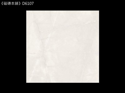 《磁磚本舖》D6107 灰白大理石紋 知名國產 霧面未修邊石英磚 60x60cm 室內地磚
