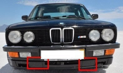 台中bbcar Bmw E28 前下巴右擾流板飾蓋原廠 Yahoo奇摩拍賣