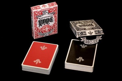 【USPCC撲克】Whispering Imps Gamester black/red