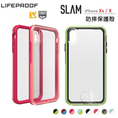 新款【A Shop】LifeProof SLAM for iPhone Xs / X 5.8共用款 雙色防摔殼