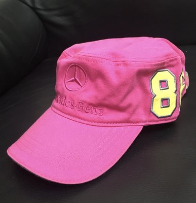 女童、賓士原廠帽、BENZ女童帽、9.5新、粉色、把握機會喔！