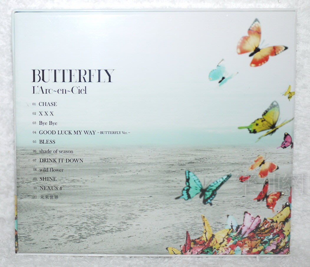 彩虹樂團L Arc~en~Ciel- BUTTERFLY (日版初回2 CD+DVD限定盤