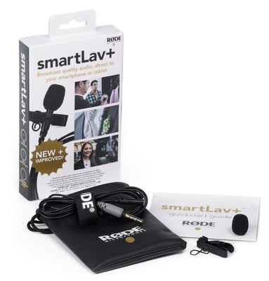 黑熊數位  RODE SmartLav + 廣播專業級領夾式 電容麥克風 廣播 直播 耳機孔 IPHONE MIC