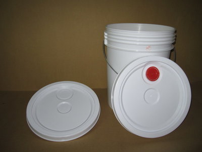 Ψ電魔王Ψ通吉 1720 密封桶 化學桶 塑膠桶 儲水桶 運輸桶 手把桶 回收桶 置物桶 分類桶 附蓋 20L