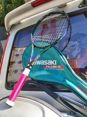 ((拍賣就是要撿便宜))二手商品-一KAWASAKl網球拍