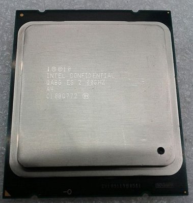 Intel Xeon E5-2620 2.0G B0 95W 6核12線ES不顯散片CPU= 6080 一年保 另有正式