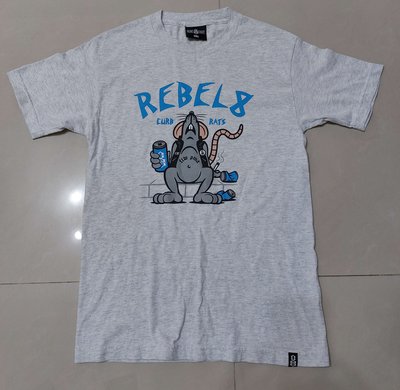 美國街牌 Rebel8 刺青 塗鴉藝術 短袖tee 上衣 T恤