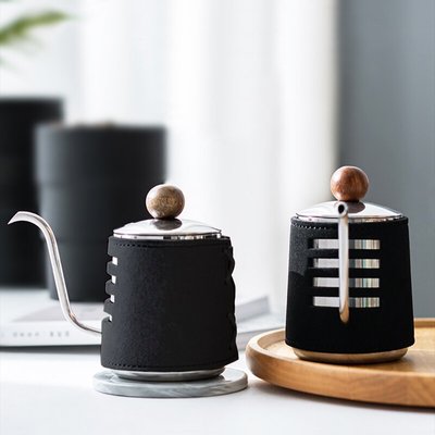 丹麥設計【 PO:Selected】手沖細嘴咖啡壺 350ml (黑) 手沖咖啡壺