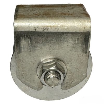 白鐵 不銹鋼 3" 角輪 焊接用 大門 鐵門 角鐵輪 單個