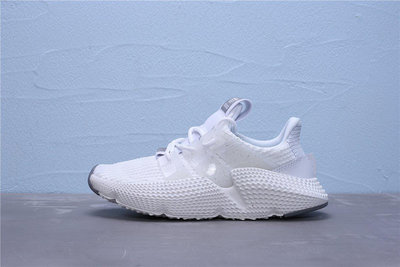 Adidas Originals Prophere 針織 灰白 刺猬鞋 休閒運動慢跑鞋 女鞋 EG8138【ADIDAS x NIKE】
