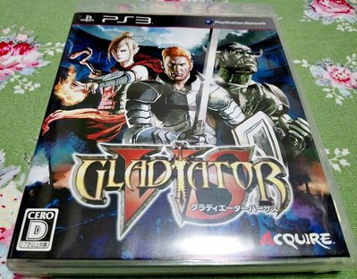 幸運小兔 PS3 Gladiator VS 神鬼戰士 VS 劍鬥士羅馬 VS Clan of Champions