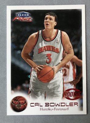 [NBA]2000 FLEER FOCUS Cal Bowdler  ROOKIE RC 限量/3999 新人卡