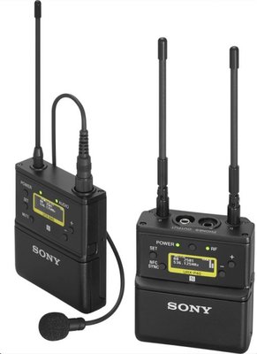 【環球攝錄影】SONY UWP-D21 K14 專業無線麥克風組 領夾式 兩件式 4G不干擾 公司貨