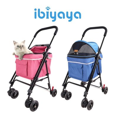 【萬倍富】IBIYAYA 依比呀呀 "機車適用"心機寵物小車 寵物推車