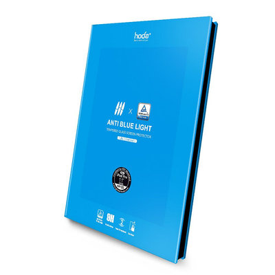 hoda 德國萊因 RPF20 抗藍光 2.5D 滿版 9H 玻璃保護貼，iPad Air 11吋 13吋 (2024)