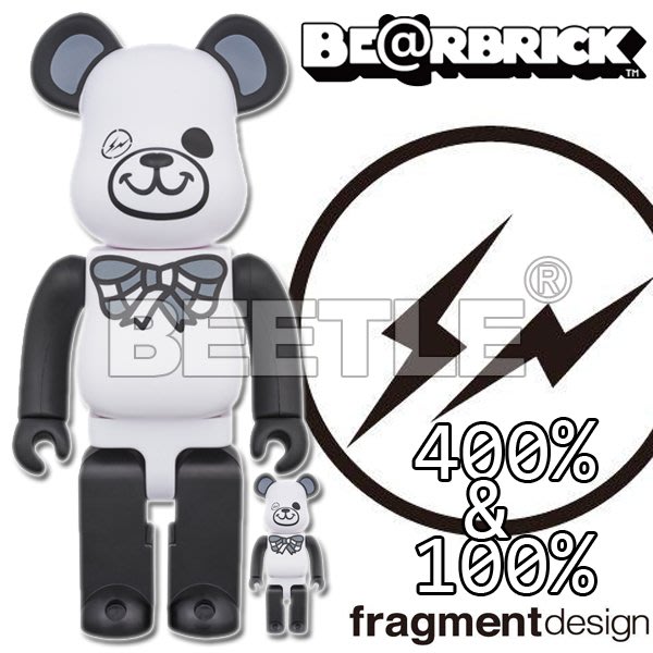 BEETLE BE@RBRICK FREEMASONRY FRAGMENT 全視之眼白黑 