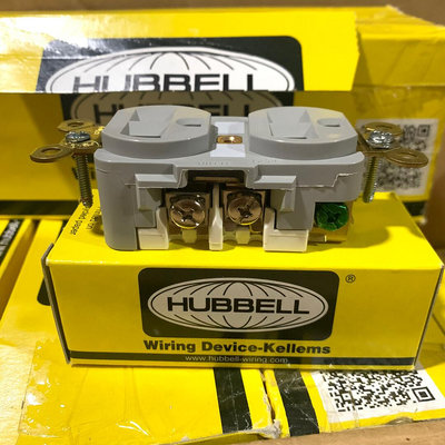 美國HUBBELL HBL5362純銅插座，全新正品，價格是