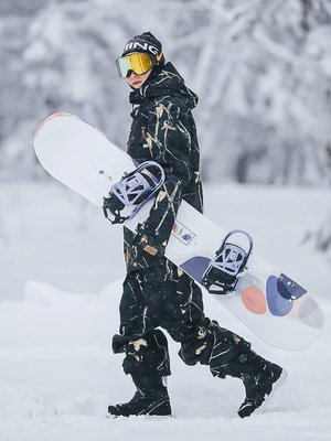 傲天極限合作2122款DC x MOSSY滑雪服背帶褲男女套裝單板滑雪裝備*特價