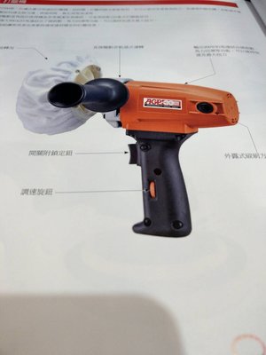 超低價~~ 台灣製 AGP SP2500 打臘機-研磨.打蠟.拋光 全新公司貨