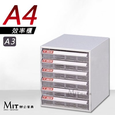 【MIT辦公家具】大富牌 A4效率櫃 桌上型 公文櫃 抽屜櫃 分類資料櫃 多種款式可選 MA4406