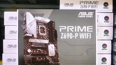 【熱賣精選】華碩 PRIME Z690-P WIFI D4/D5 支持12/13代電腦主板690M吹雪技嘉