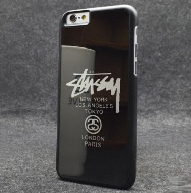 潮牌Stussy 鏡面iPhone6/6S 手機殼 硬殼 蘋果 6s Plus 保護套