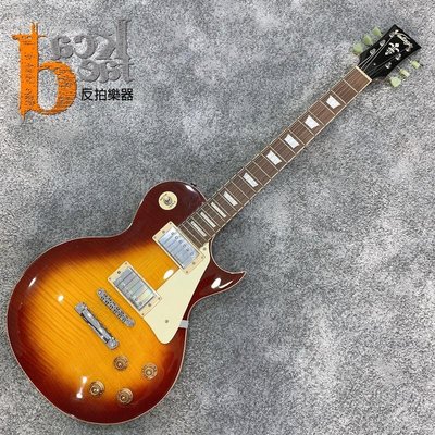 [ 反拍樂器 ] Vintage 電吉他 V100TI 菸草漸層 虎紋 Lespaul型 英國品牌