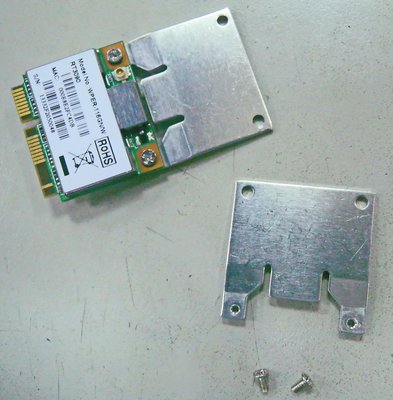 (L-27) mSATA、mini PCIe 短卡轉長卡 延長支架 半高轉全高 SSD、網卡可用 轉接 擋板(附螺絲)
