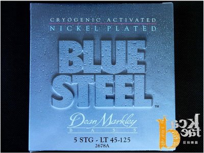 [ 反拍樂器 ]Dean Blue Steel BASS5弦用 45-125(免運費)