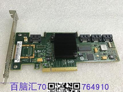 LSI 9212-4i 4I4E SATA SAS 16T PCI-E 擴展卡HBA卡 IT模式非9211