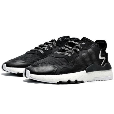 【AYW】ADIDAS ORIGINALS NITE JOGGER 3M 反光 黑白 慢跑鞋 跑步鞋 運動鞋 休閒鞋