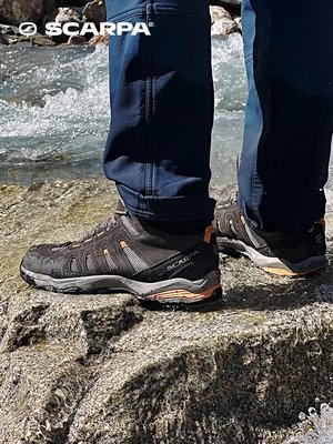 倉庫現貨出貨SCARPA莫林加強版中幫低幫GTX防滑戶外徒步鞋防水耐磨徒步登山鞋