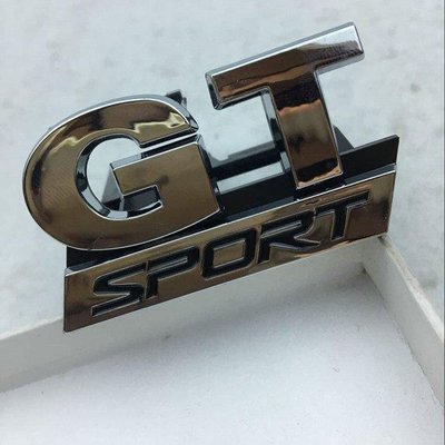 福斯車標GTSPORT運動款中網標德國福斯GT中網標 VW改裝標