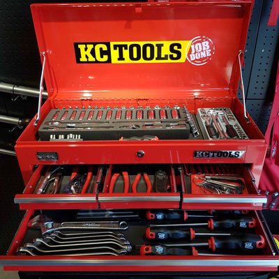 *韋恩工具* KC x AOK 149件工具組 + 6抽 工具車上櫃 工具箱