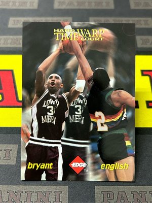 1996 EDGE 老大 Kobe Bryant / A English 限量超時空對決新人特卡 kobe RC