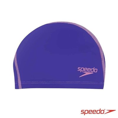 【Speedo 】兒童合成泳帽 Pace 長髮用 Long Hair 粉紫 SD812808F949