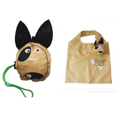 【霸妹小貨舖】創意小狗購物袋 折疊環保袋 購物手提袋
