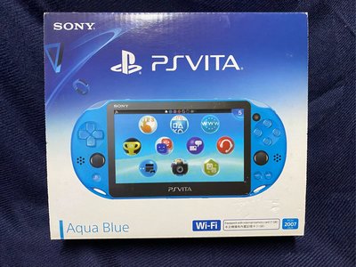 Sony PSVita PCH-2007 Aqua blue 水藍色 掌機 全新品