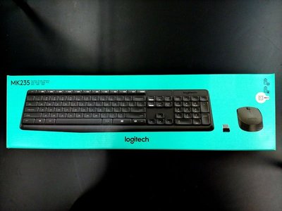 【MR3C】含稅附發票 台灣公司貨 Logitech羅技 MK235 無線滑鼠鍵盤組(寄超商需拆外盒)