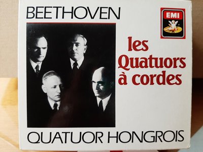 CD~Quatuor Hongrois,Beethoven-les Quatuors a cordes,匈牙利四重奏團，演繹貝多芬弦樂四重奏全集德國版無IFPI