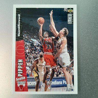 【快樂尋寶趣】Scottie Pippen 1996-97 Upper Deck #CH7 NBA職籃芝加哥公牛隊球員卡