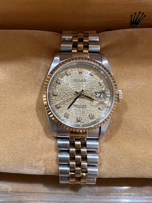 【萬永名錶】Rolex ♛ 勞力士16233十鑽紀念錶面機芯3135