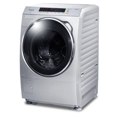 入內驚喜價【Panasonic國際】14公斤 ECONAVI洗脫滾筒洗衣機(NA-V158DW-L) 炫亮銀